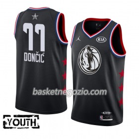 Canotte Bambino Dallas Mavericks Luka Doncic 77 2019 All-Star Jordan Brand Nero Swingman